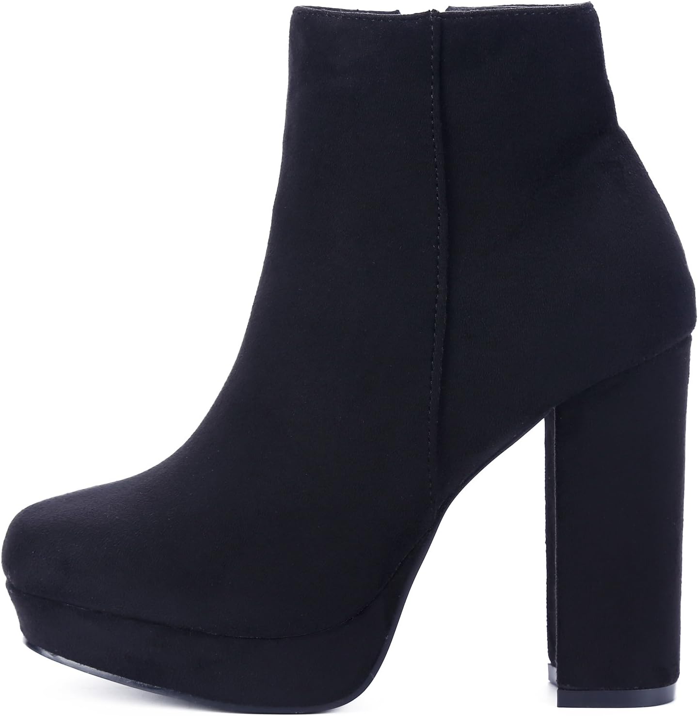 DFRNT Women’s Luna Rounded Square Toe Ankle Boot