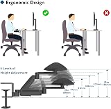 BONTEC Ergonomic Arm Rest 360° Rotating 342mm Extension 12kg Load Aluminum view 4