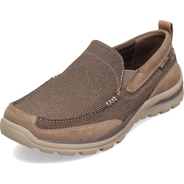 Skechers Parson Ralven Hands Free Slip-Ins Mens Sz 11 Taupe Moc Toe Shoes 204804 Amazon.com | Skechers Men main image 2