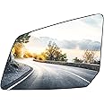 Driver Left Side Heated Mirror Glass Replacement Fits for GMC Acadia, for Saturn Outlook, for Chevrolet Traverse 2007-2016 Replaces for 15951926 33223 25990002 GM1324124