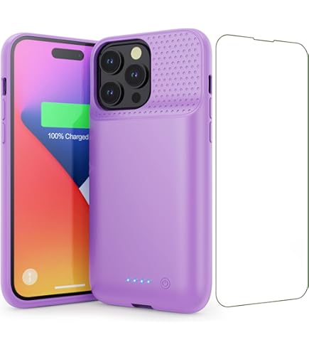 Amazon.com: Battery Case for iPhone 14Plus/14Pro Max/13Pro Max