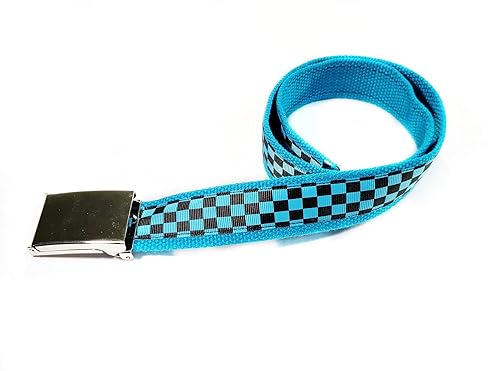checkered belt amazon