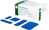 Safety First Aid Group HypaPlast Blue Catering Plasters Assorted 100 view 1
