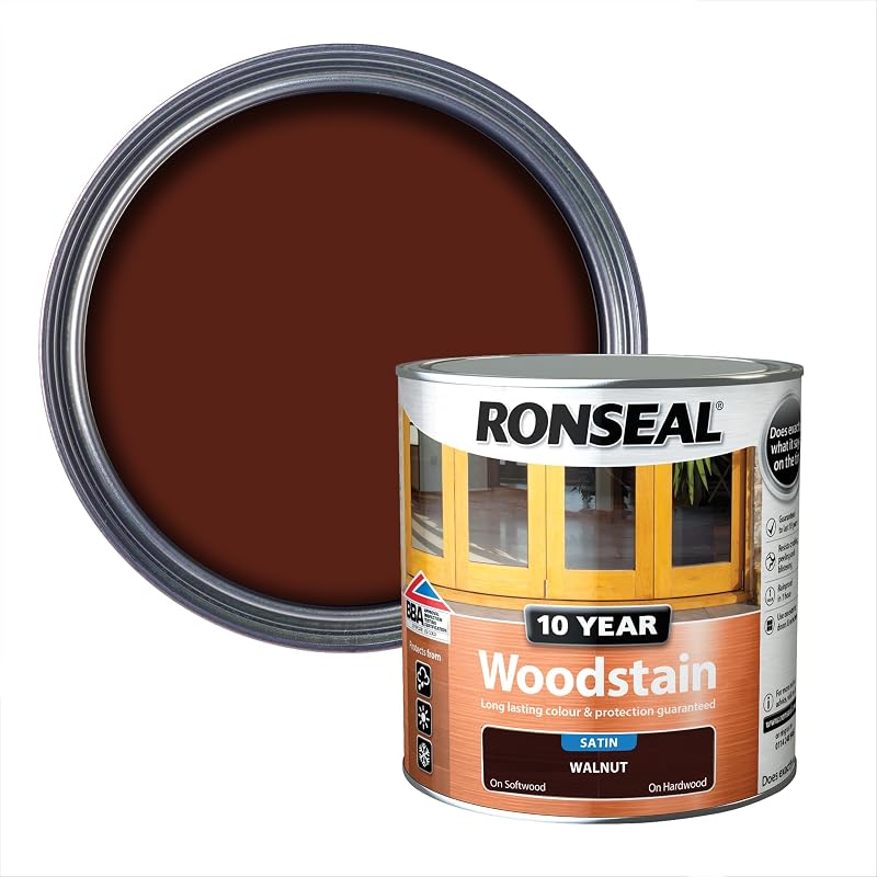 Ronseal 10 Year Woodstain Walnut 2.5L
