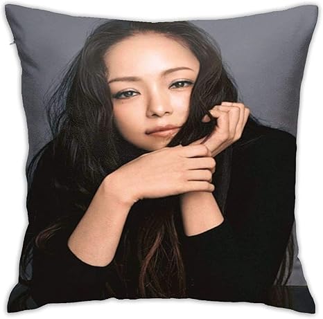 Amazon 21新款 安室奈美恵 かわいい枕カバーとスタイリッシュなインテリア枕カバー背もたれソファ車抗菌消臭洗える高品質 45x45cm 枕カバー ピローケース オンライン通販