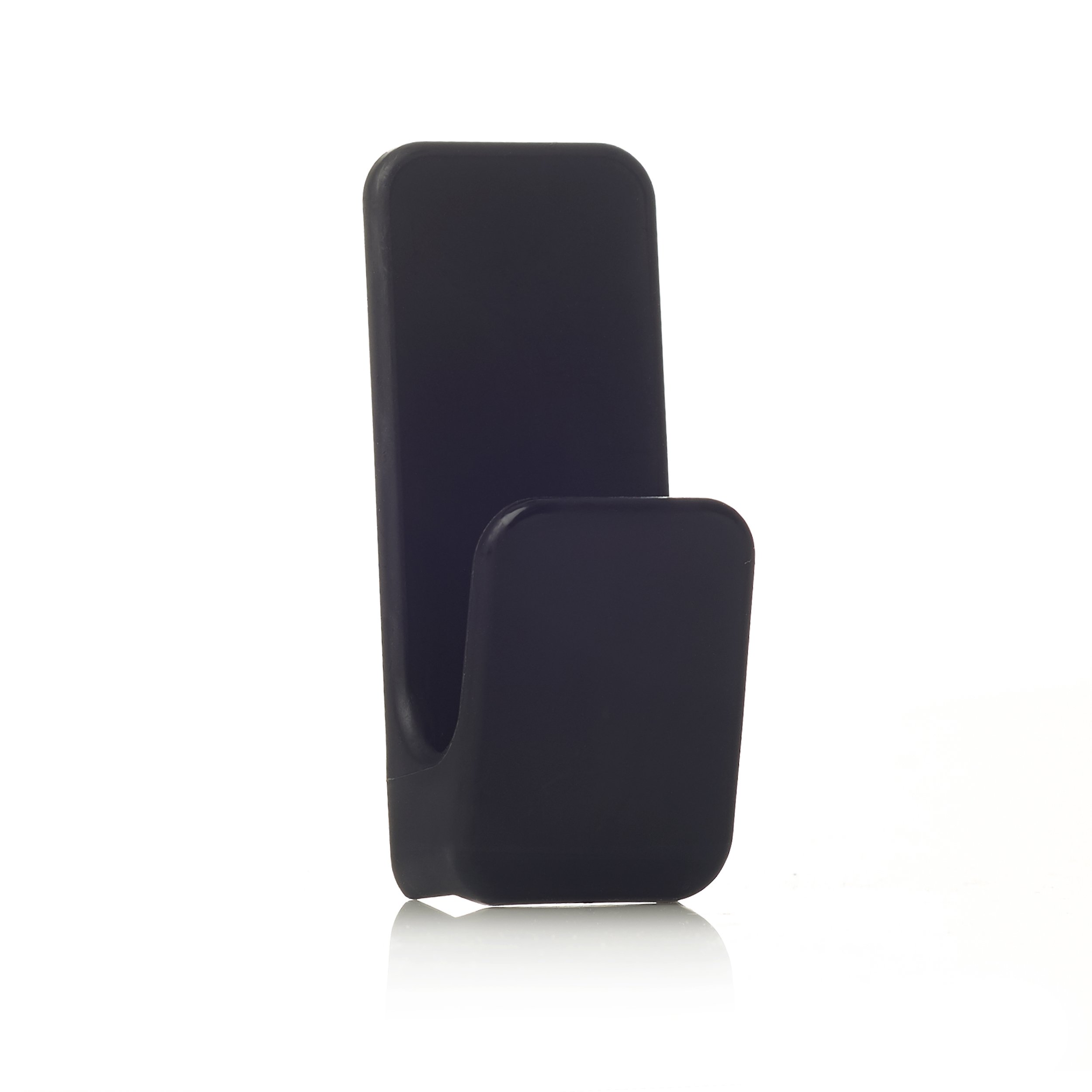 VELCRO® Brand HANGables® Permanent Small Hook 900 g. black. 2 ct.