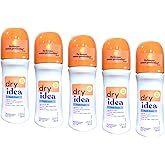 Dry Idea Fresh Linen Roll-On Antiperspirant Deodorant Fresh Linen 3.25 Ounce (Pack of 5)