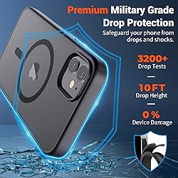 SUPFINE Magnetic for iPhone 12 Mini Case & iPhone