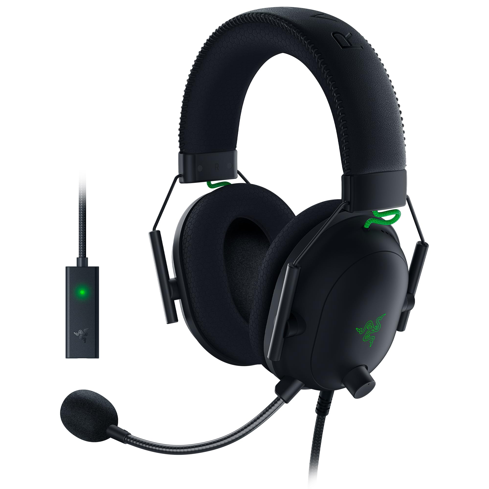 Razer BlackShark V2 - Premium Esports Gaming Headset (TriForce 50 mm Drivers, HyperClear Cardiod Mic, Advanced Passive Noise Cancelation, THX Spatial Audio) Black — image 1