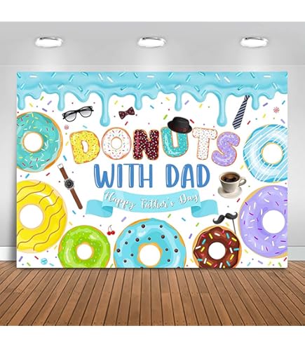 Dudaacvt 8x6ft Happy Father's Day Backdrop Father's Day Wood Wall