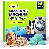 5X Power Deep Cleaning Washing Machine Cleaner Tablets, No More Odor &amp; Pet Fur Enzyme Washing Machine Cleaning Tablets, Washer Cleaner For HE Top Front Load, Septic Safe, 24 Counts/1 Year Supply