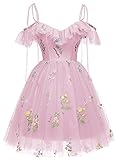 Plus Size Pink Homecoming Dresses for Teens Short