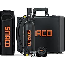 最新‼️ SMACO s 400 pro ‼️スキューバ ミニボンベ 1ℓ ダイビング