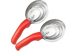 AiliStar Stainless Steel Horse Curry Comb Horse Brushes for Grooming Curry Comb for Horse 2 Pack