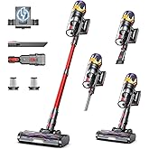 Cordless Vacuum Cleaner, Upgraded 55KPA 650W 70Mins Stick Vacuum with Hurricane Mode, Self-Standing, Touch Screen, 1.8L Dust Cup, Anti-tangle Wireless Vacuum, Vacuum Cleaners for Home/Pet Hair/Carpets