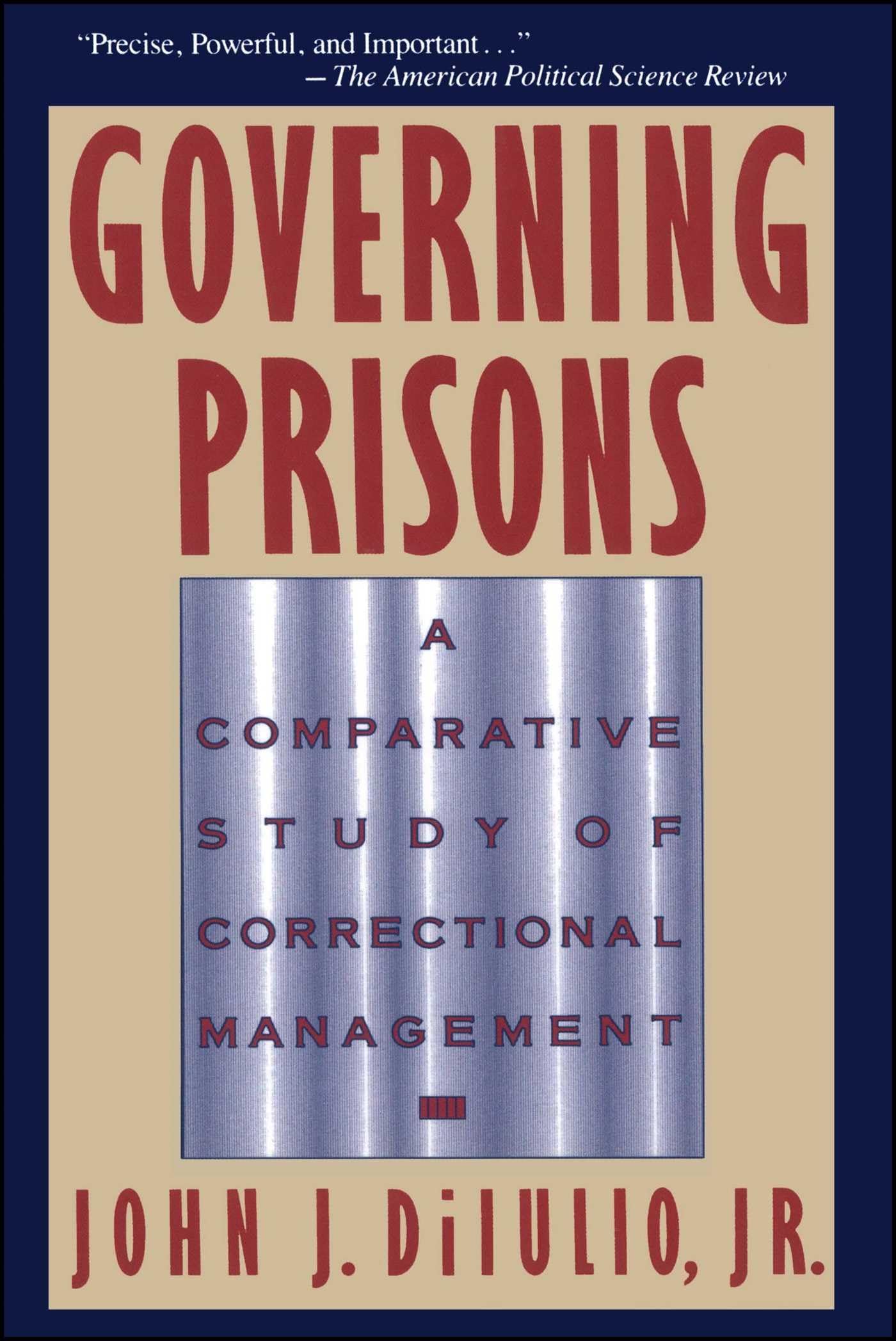 Governing Prisons:Comparative Study...