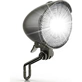 Vintage Bicycle Light, 350Lumen High‑Brightness Retro BicycleHeadlight, Night Riding SafetyLight with Bracket