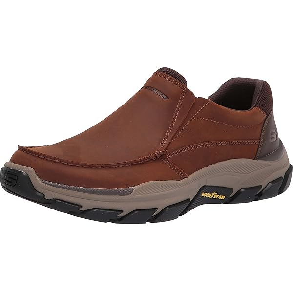 つうくん Amazon.com | Skechers Mens Respected - Loleto Moc Toe Bungee