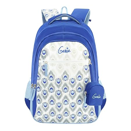 Genie 28 Ltrs Blue Casual Backpack (Glam)