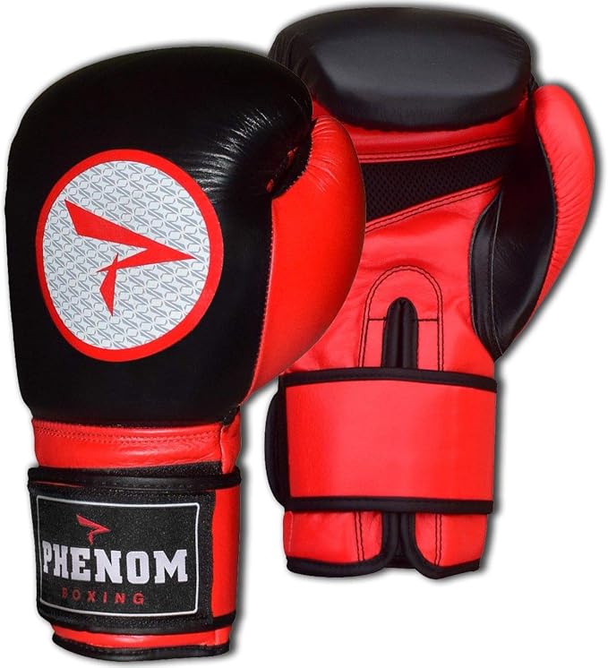 Phenom Boxing Gloves Training Sparring Punching Glove Muay Thai Fighting Mitts Kickboxing UFC Punching