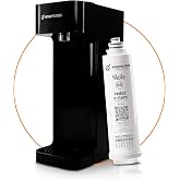 Hidrofiltros - Purificador de Água Facile com Refil C3 Elimina Cloro, Odores e Sabores Cor Preto Hidrofiltros
