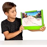 Uncle Milton Giant Ant Farm - Large Viewing Area - Care for Live Ants - Nature Learning Toy - Science DIY Toy Kit - Great Gift for Boys &amp; Girls, Green