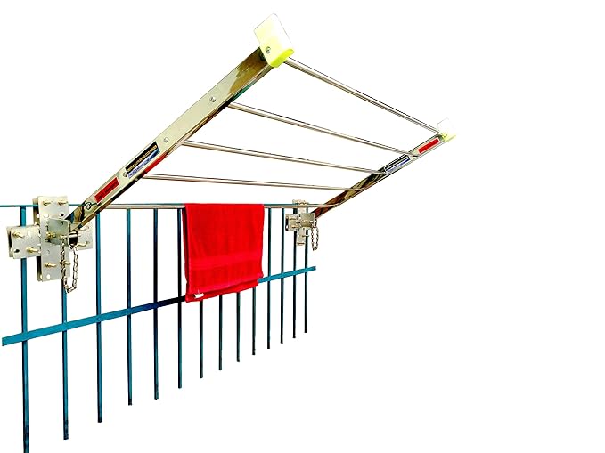 BALCONY RAILING MOUNTABLE Creative Cloth Drying Rack SSSSNRM25Y