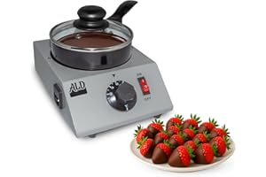 GorillaRock 110V Stainless Steel 2 Chocolate Tempering Cylinder Melting Pots