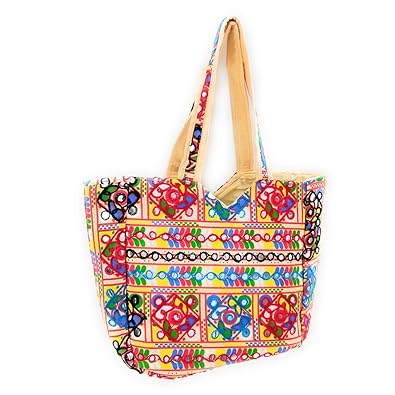 Fressia Rajasthani jaipur Bohemian art Tote Bag rajasthani tote bags for women