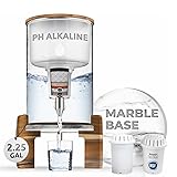 Invigorated Water pH Recharge Glass Alkaline Water