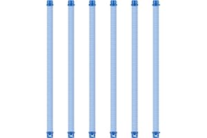 BAZAYONA Faeshoo 6Pack Pool Vacuum Hose for Zodiac Mx6 Mx8 Twist Lock Swimming Pool Cleaner Hose Replacement, (1 Meter x 6pcs)