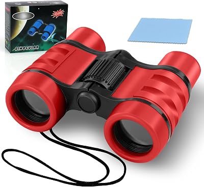 OSDUE 4x30 Kids Binoculars Telescope Outdoor Educational Toy Gift 3-12