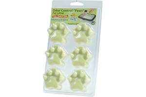 Citrus Magic Pet Odor Control Paws for Litter Boxes, Outdoor Fresh, 6-Count, 6 Count (Pack of 1)
