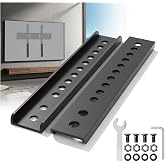 Vertical VESA Extender Plate Bracket Kit, 2 PCS TV Mount Extension Brackets | Adds up to 6.5 inches of vertical extension for low VESA holes; fits compatible vertical rails up to 1.25 inches wide