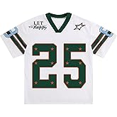 Oversized Jersey Shirts for Men Women Baggy Graphic Number Tops V Neck Y2k Streetwear Tshirt Summer Fashion Tees