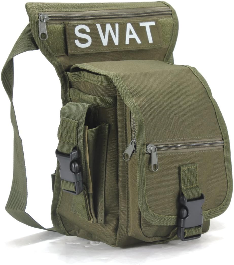 New SWAT Durable Multi-Purpose Outdoor Special Waist Pouch Useful Utility Leg Drop Thigh Pouch Pack Bag