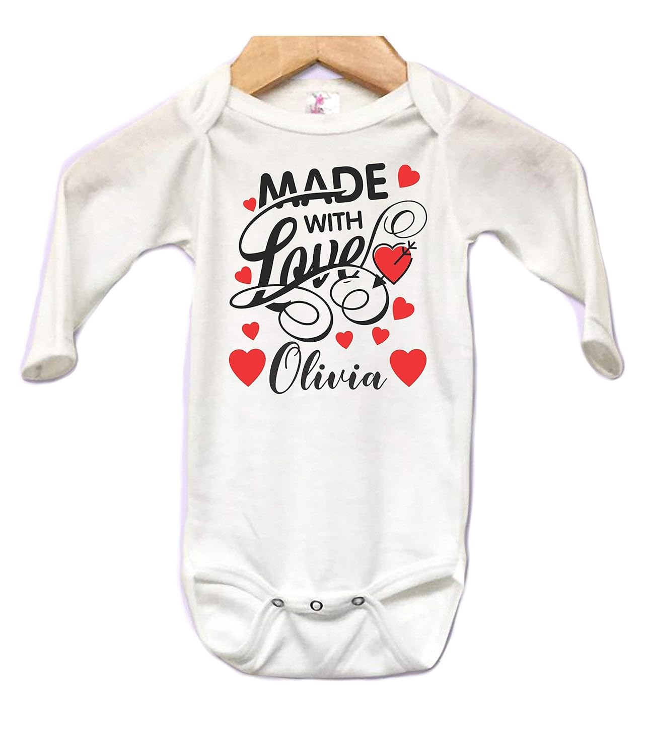 made with love onesie