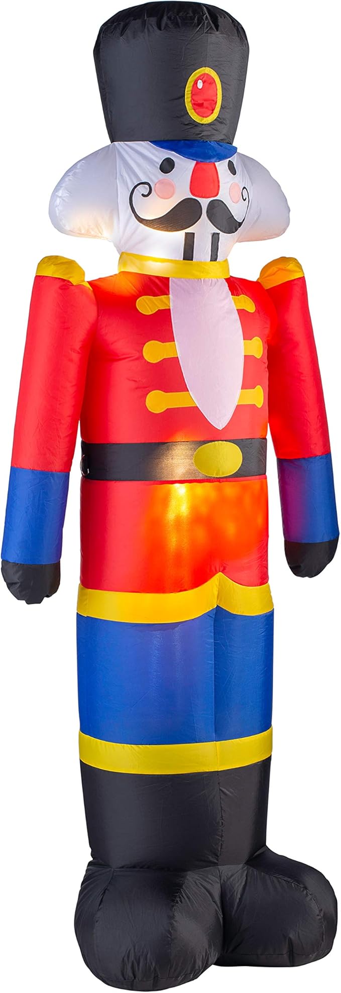 WeRChristmas Inflatable Christmas Nutcracker Decoration, Red, 3.5 ft