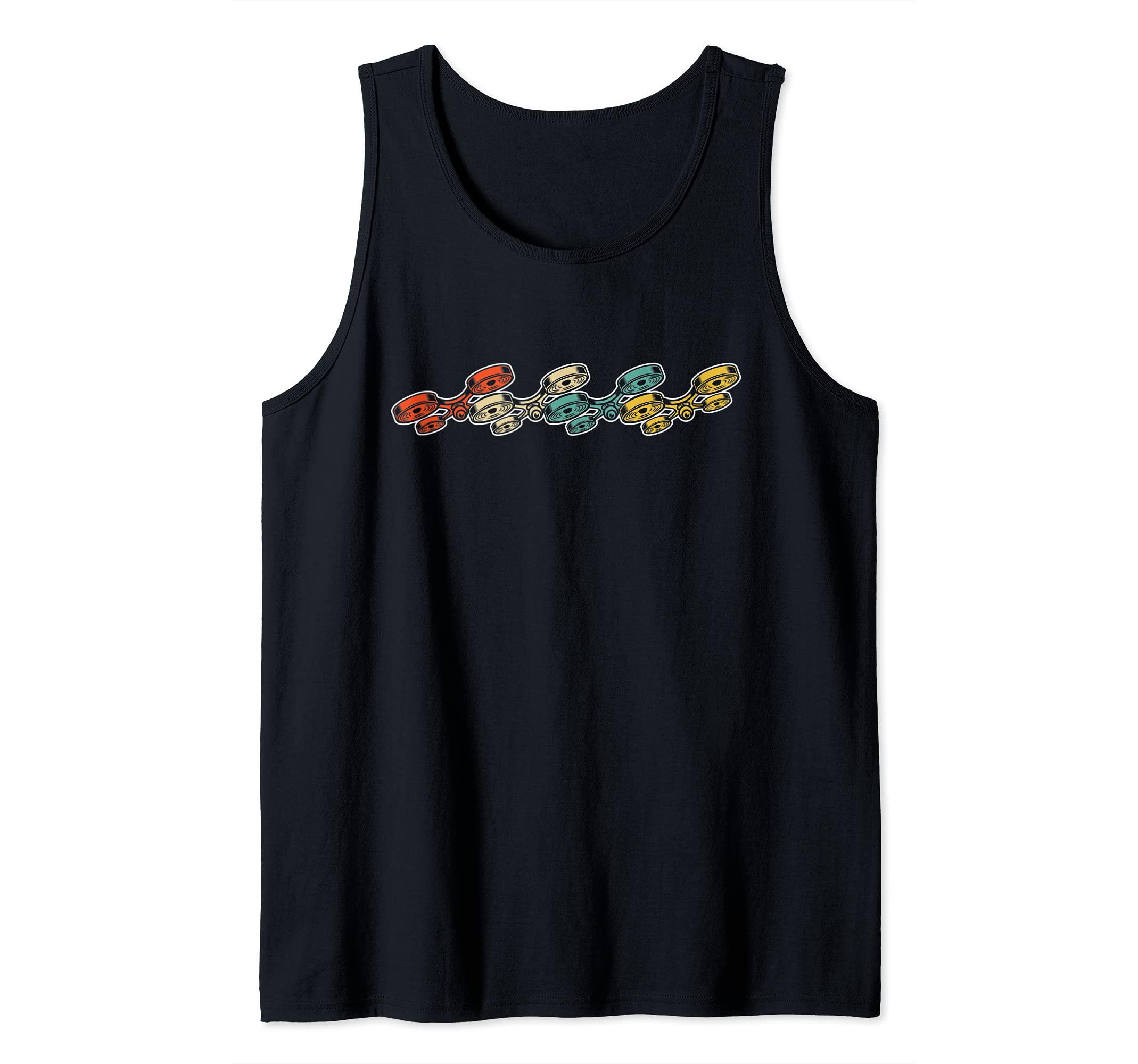 Retro Vintage Quadcopters Drones Quadcopter Drone Pilot Tank Top