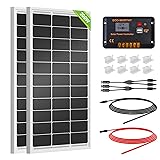 ECO-WORTHY 200 Watts 12 Volt/24 Volt Solar Panel
