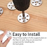 LJAPPLIED 100x 35mm Galvanised Steel Easy Fix Washers for Insulation Boards view 4