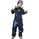 Bluemagic Kid's Baby One Piece Snowsuits Overalls Ski Suits Jackets Coats Jumpsuits Winter Outdoor Waterproof Snowboarding