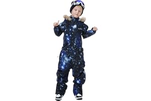 Bluemagic Kid's Baby One Piece Snowsuits Overalls Ski Suits Jackets Coats Jumpsuits Winter Outdoor Waterproof Snowboarding