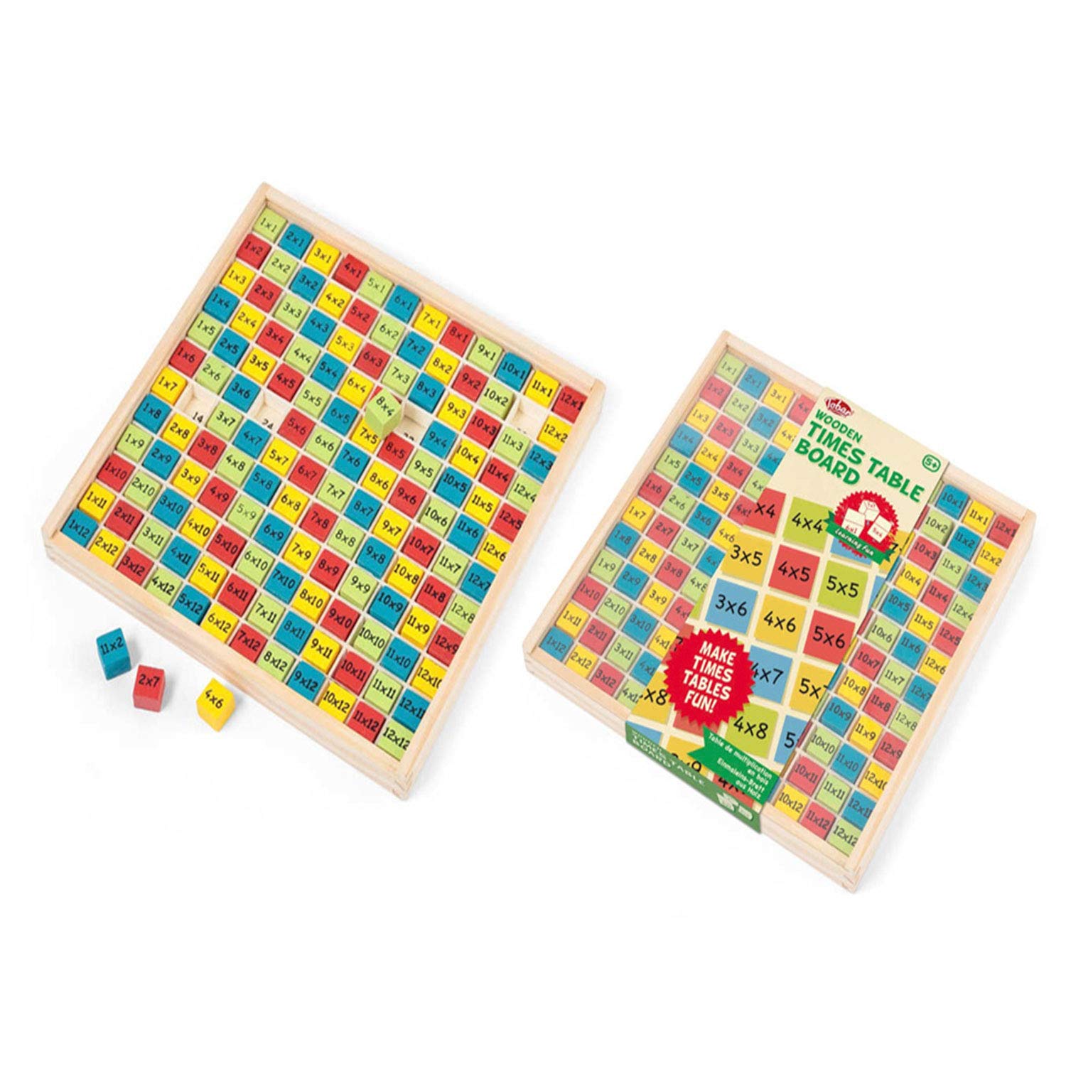 WOODEN TIMES TABLE BOARD