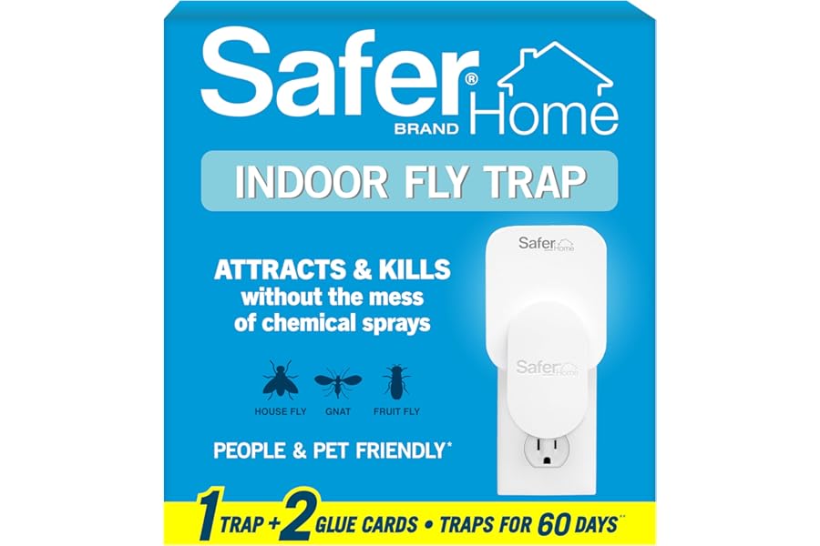 Best Safer Home Indoor Plug-In Fly Trap - Sh502 - Effective Fruit Fly Traps For Indoors - Top Picks for 2026