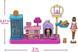 Barbie Mini DreamHouse & 3 Playsets with 6 Dolls & Accessories JGL31 view 3