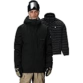 686 Men's Smarty 3-in-1 Form Jacket - 2-Layer Shell with Removable Inner Thermal Puff - Water & Weather Resistant