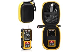 Getgear Laser Distance Measure Case for PREXISO Mini Laser Measurement Tool, 135Ft Rechargeable Laser Distance Meter
