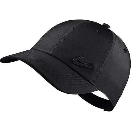 Nike 2er Set Metal Swoosh Logo Cap Weiß, Blau und/oder Schwarz Basecap verstellbar Uni