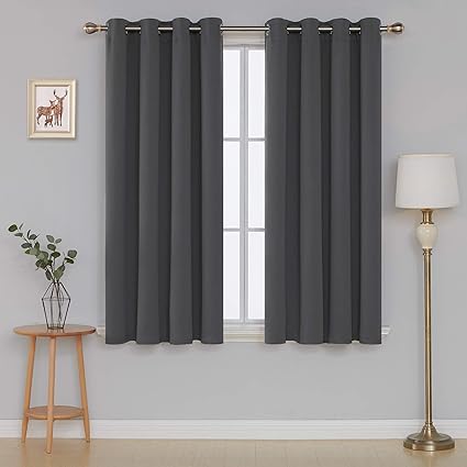 Deconovo Super Soft Room Darkening Nursery Curtains Eyelet